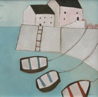 Lobster Pots at the Harbour Side